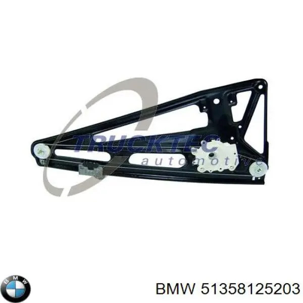 Механизм стеклоподъемника двери задней левой на BMW 7 (E38) купить.