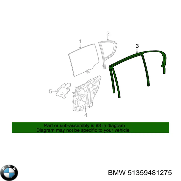  BMW 51357336035 цена, от 108.35 USD
