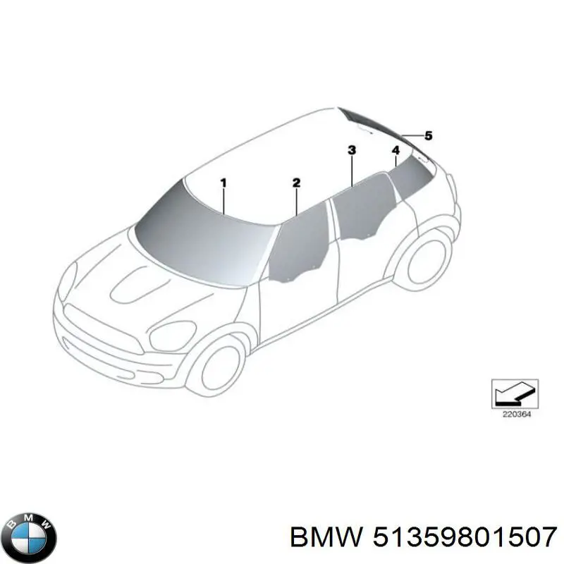 51359801507 BMW 