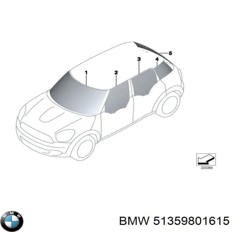 51359801615 BMW 