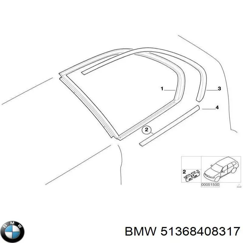 51368408317 BMW 
