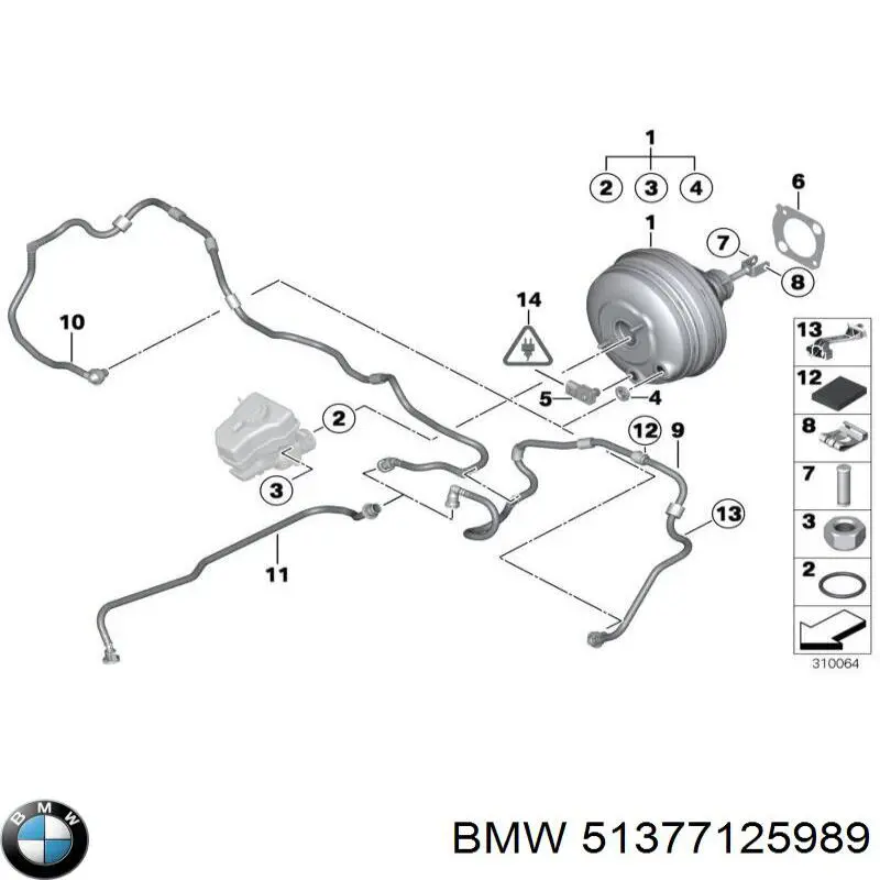  BMW 51377125989 цена, от 2.92 USD
