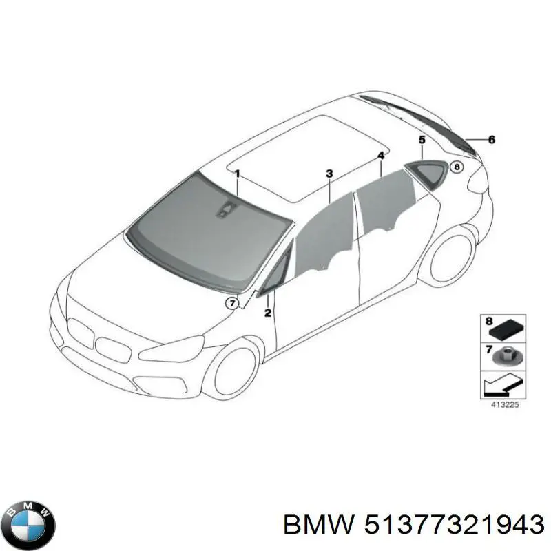  51377321943 BMW