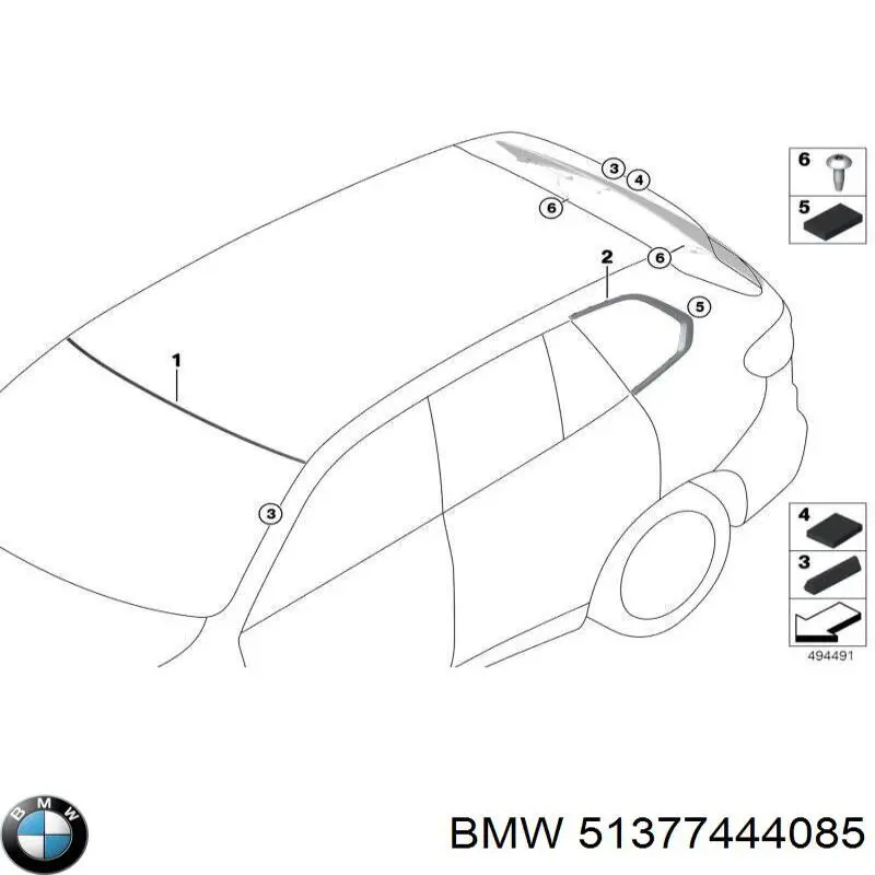 51377444085 BMW 