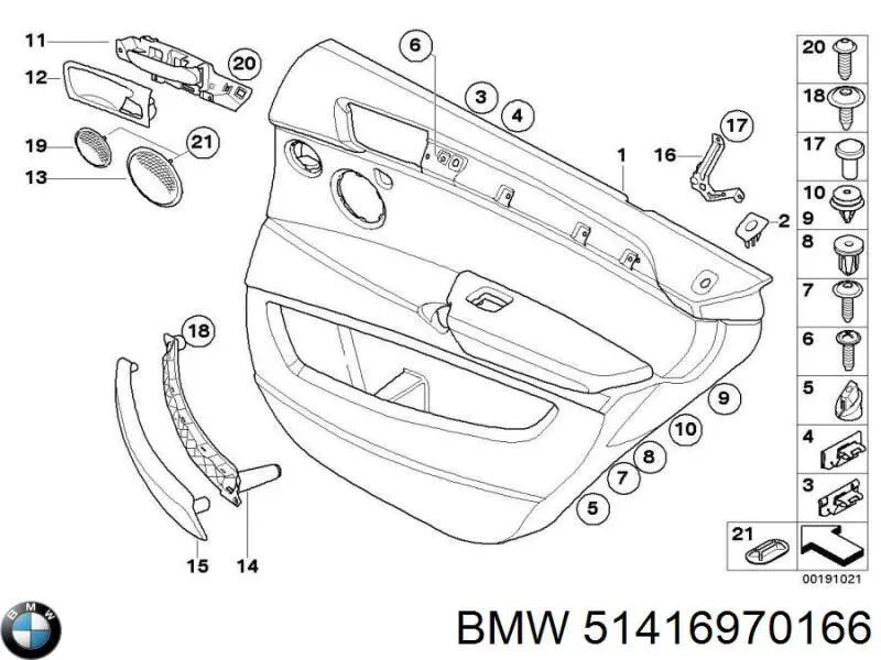  51416970166 BMW