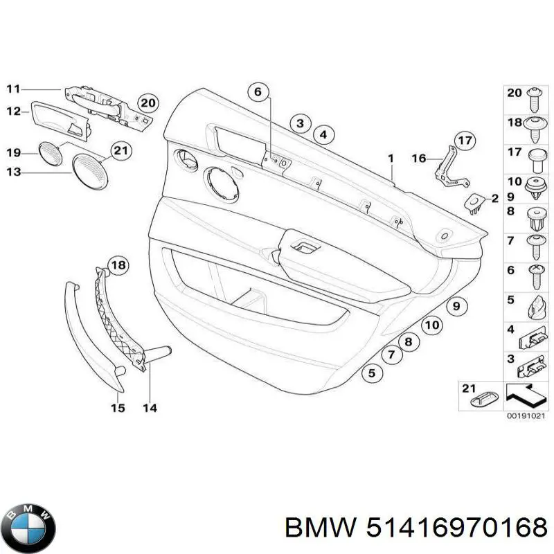  51416970168 BMW