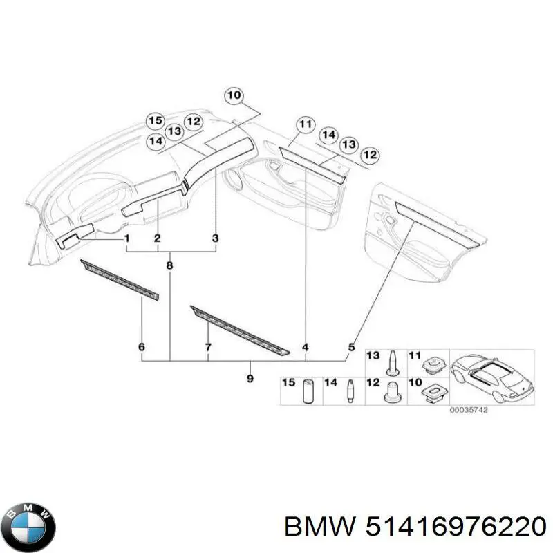  BMW 51418215278 цена, от 4.24 USD