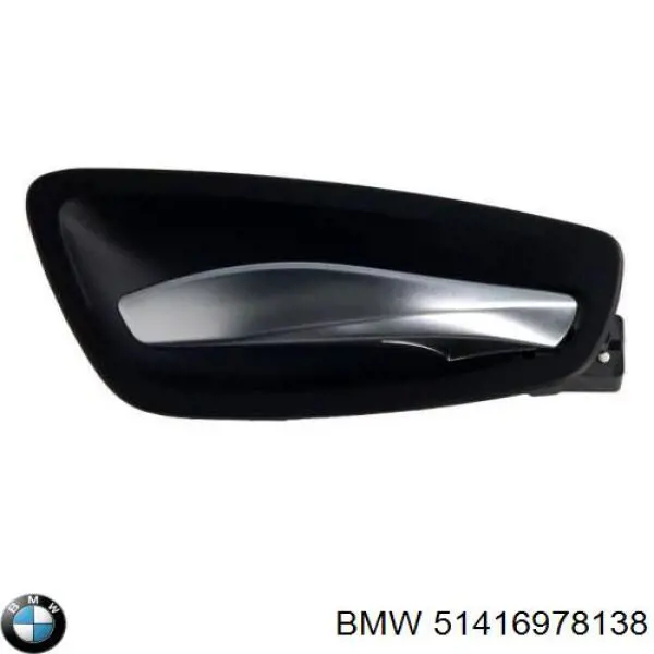 Maçaneta interna dianteira/traseira da porta direita para BMW 1 (E81, E87)
