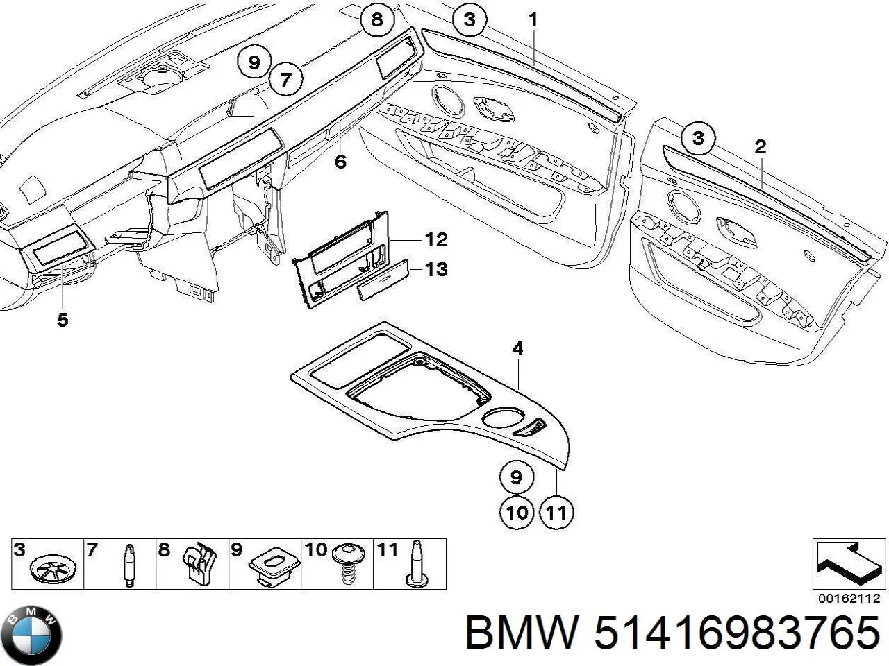 51416983765 BMW 