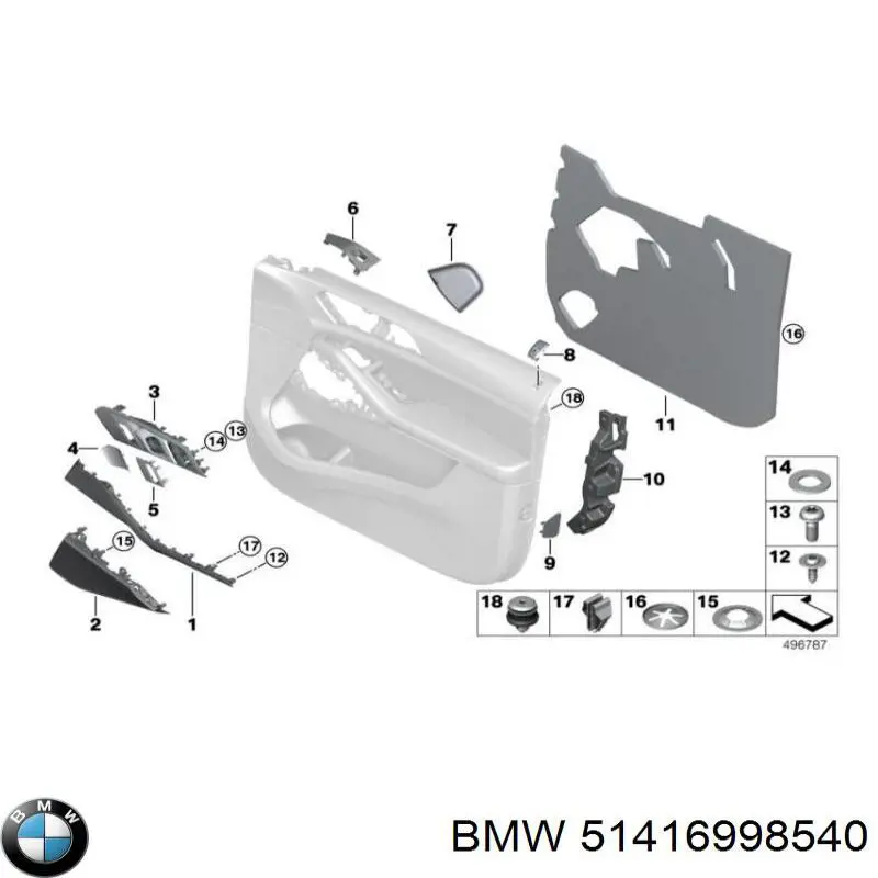  51416998540 BMW