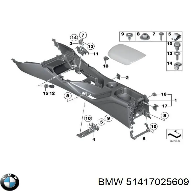  51417025609 BMW