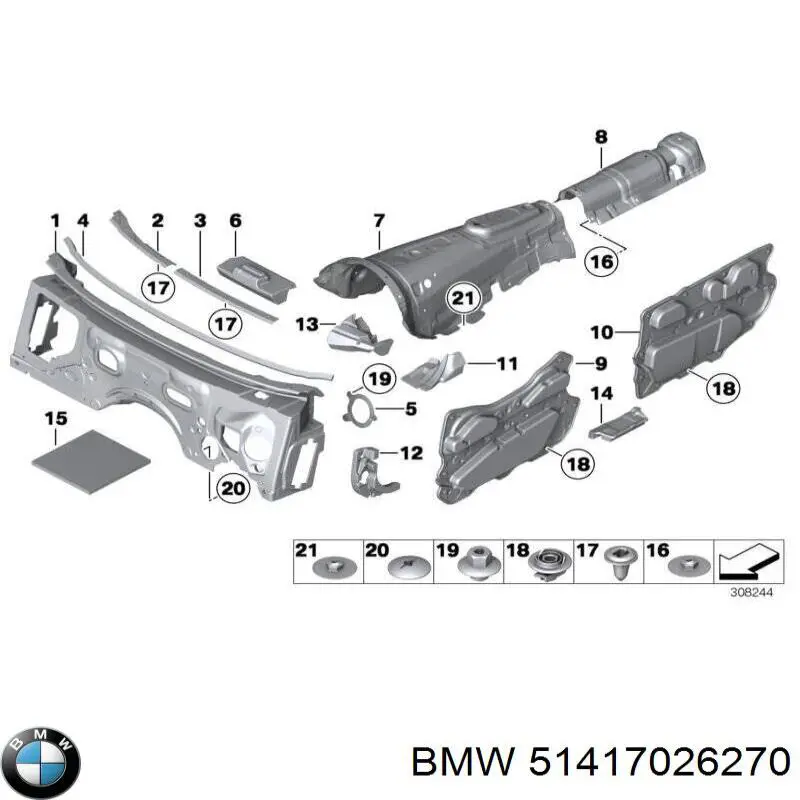 51417026270 BMW 