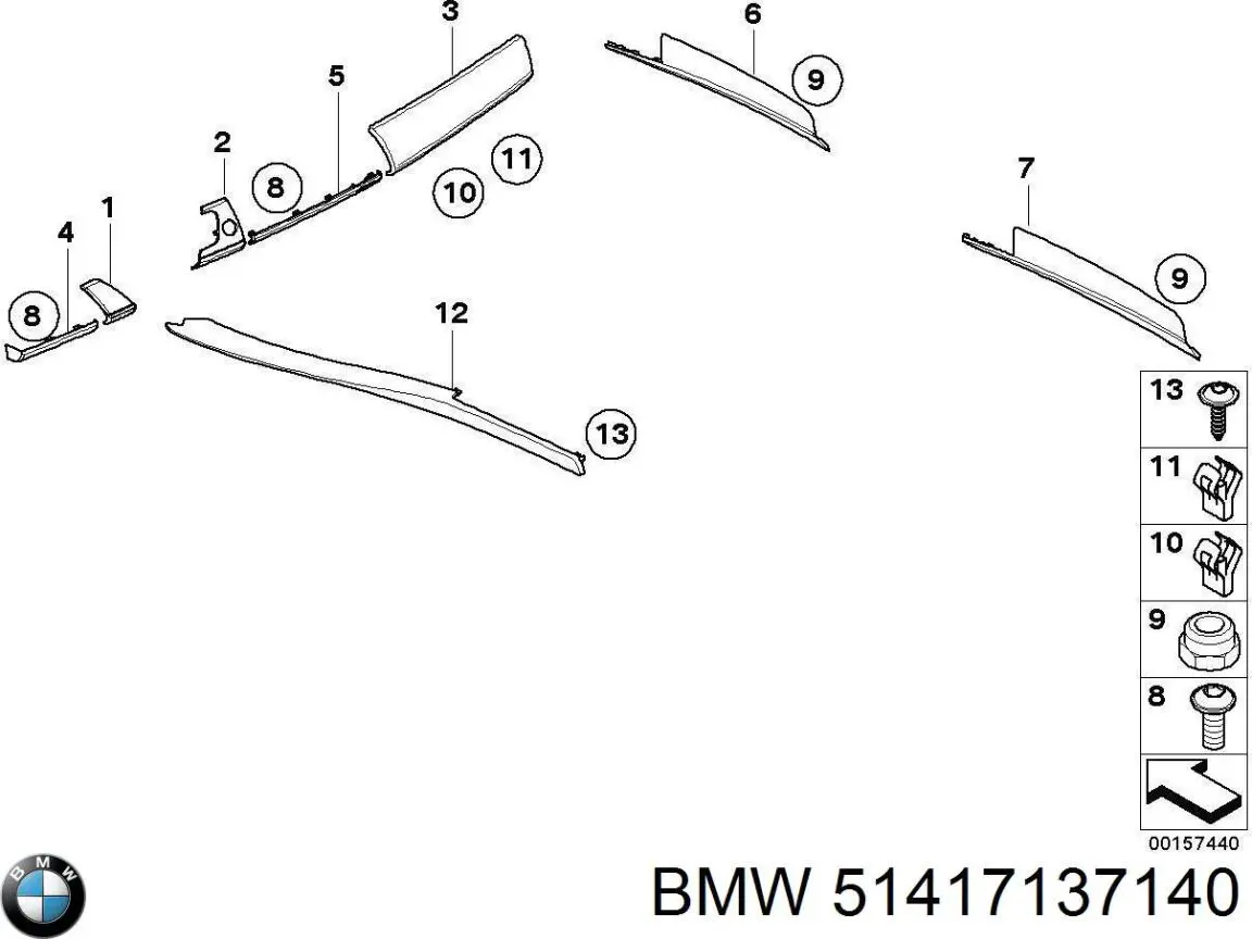 51417137140 BMW 