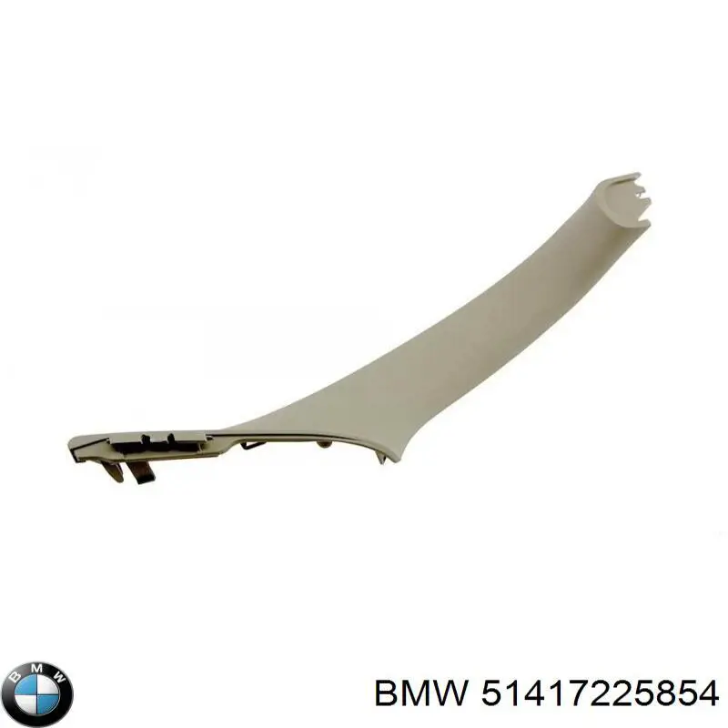 Ручка двери правой внутренняя передняя/задняя 51417225854 BMW