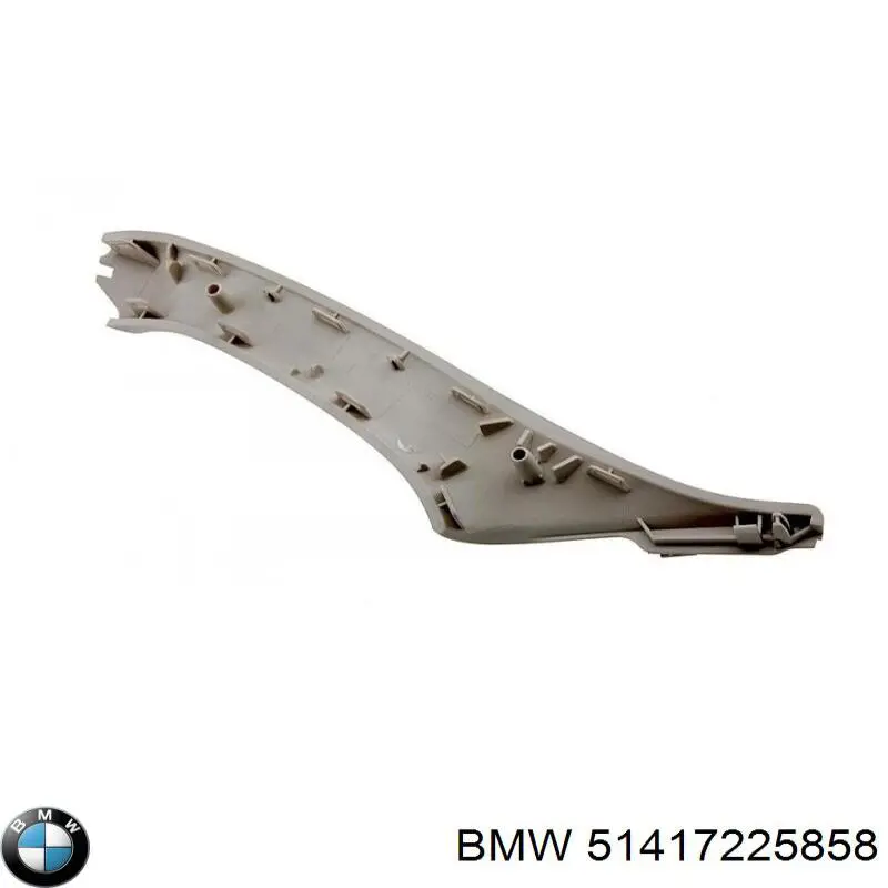 51417225858 BMW maçaneta dianteira direita da porta externa