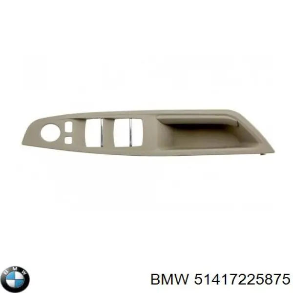 Ручка подлокотника двери передней внутренняя левая на BMW 5 (F10) купить.