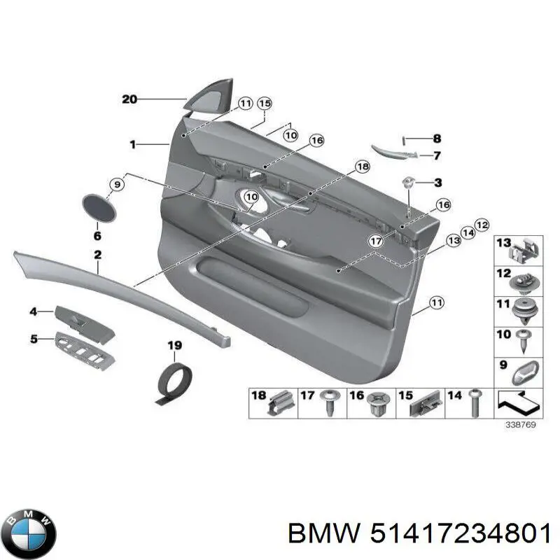  51417234801 BMW