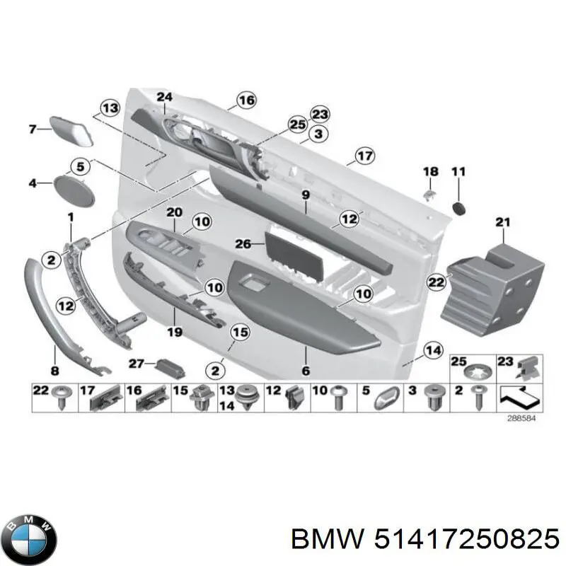  51417250825 BMW