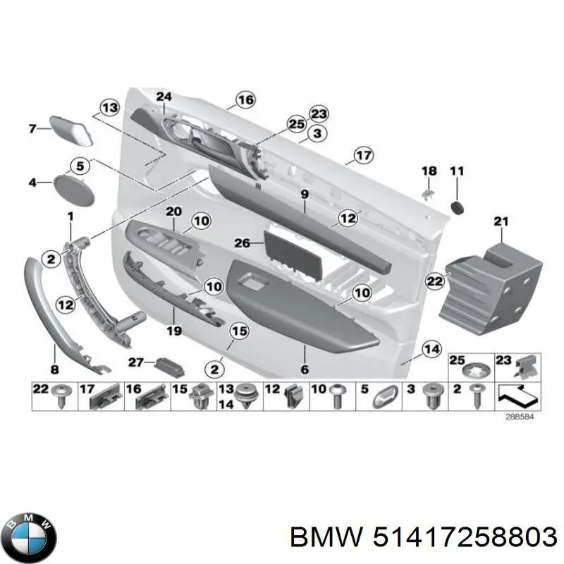  51417258803 BMW