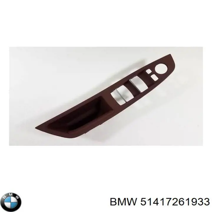 51417261933 BMW maçaneta externa da porta dianteira