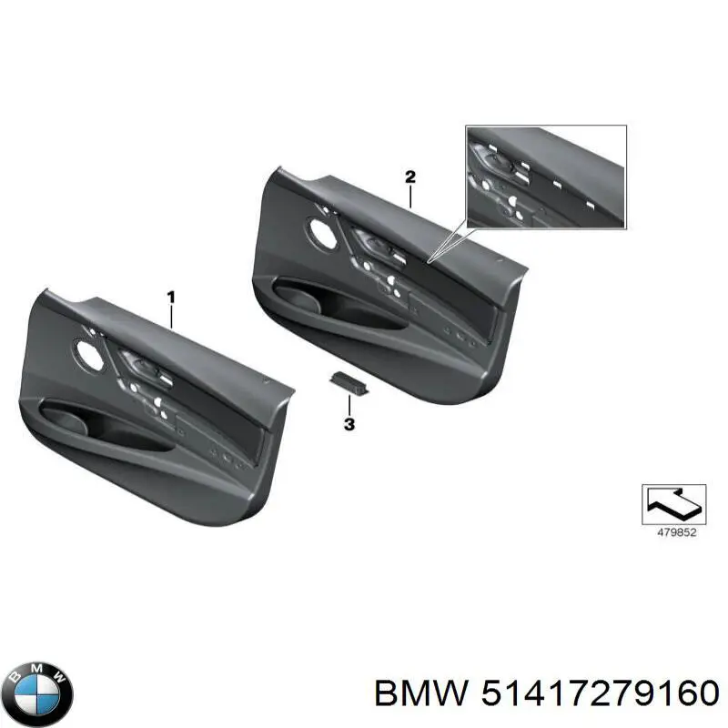  51417279160 BMW