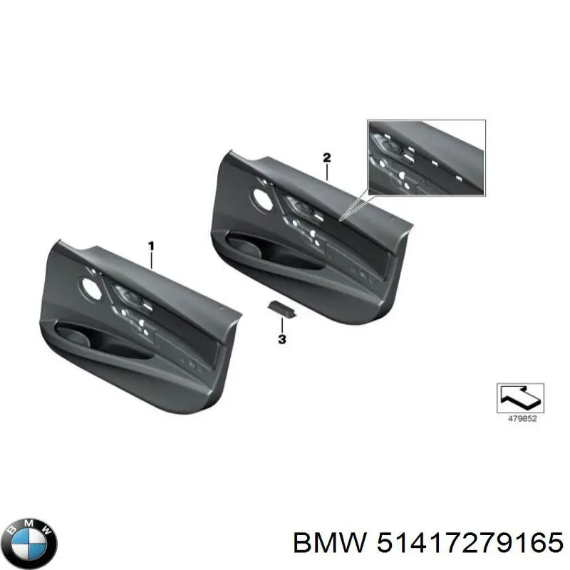  51417279165 BMW