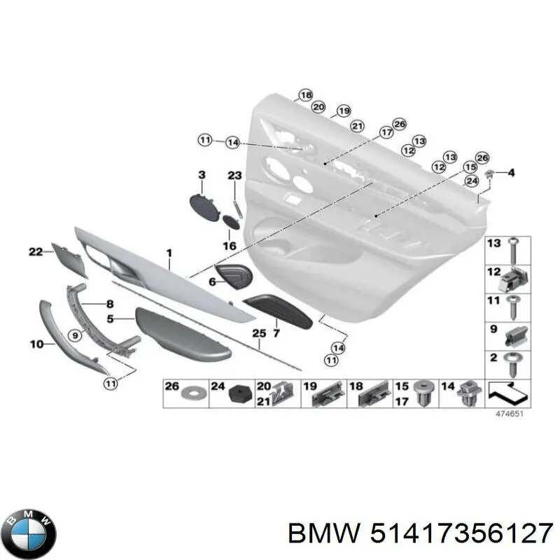 51417356127 BMW 