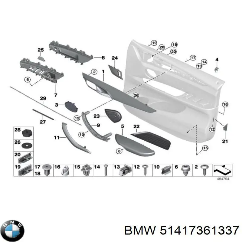 BMW 51417361337 цена, от 88.69 USD