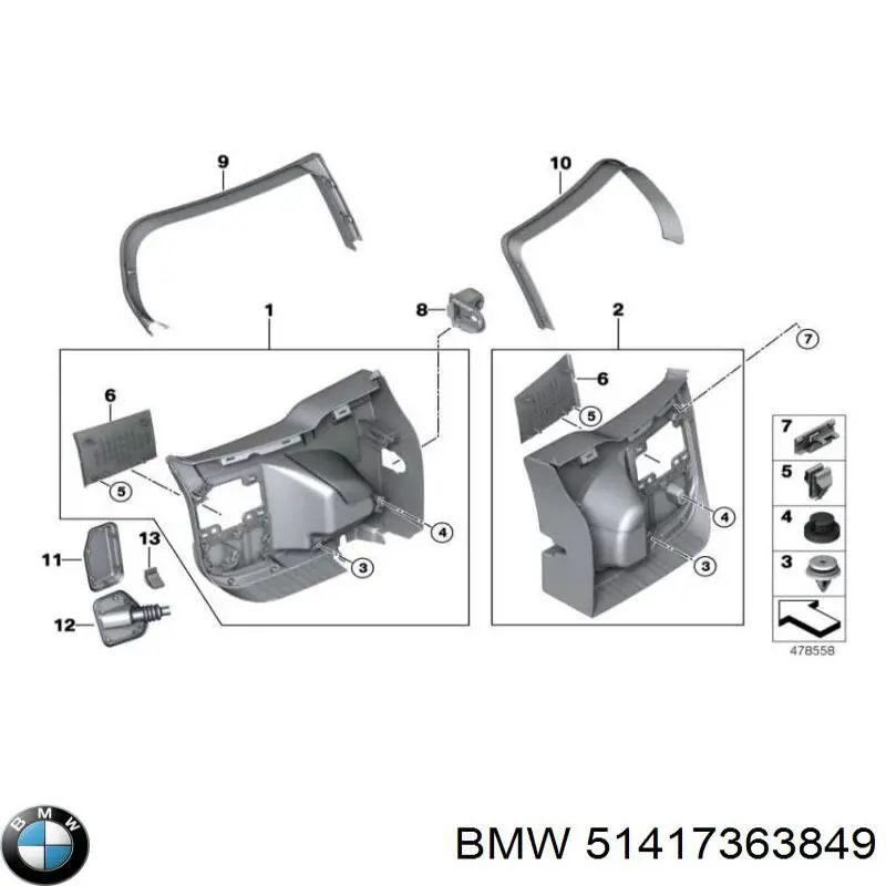 51417363849 BMW 
