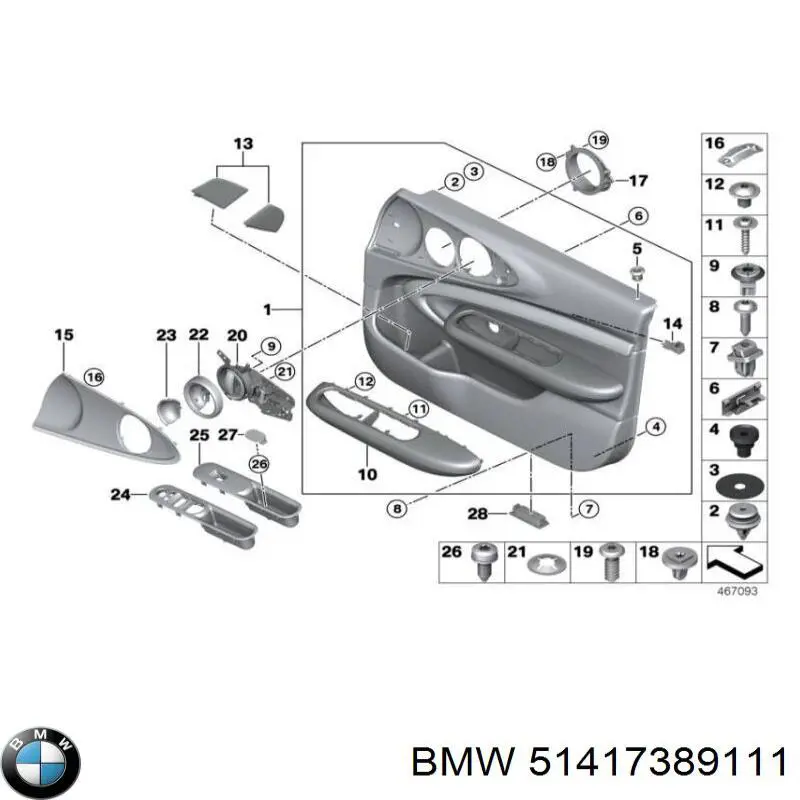  51417389111 BMW