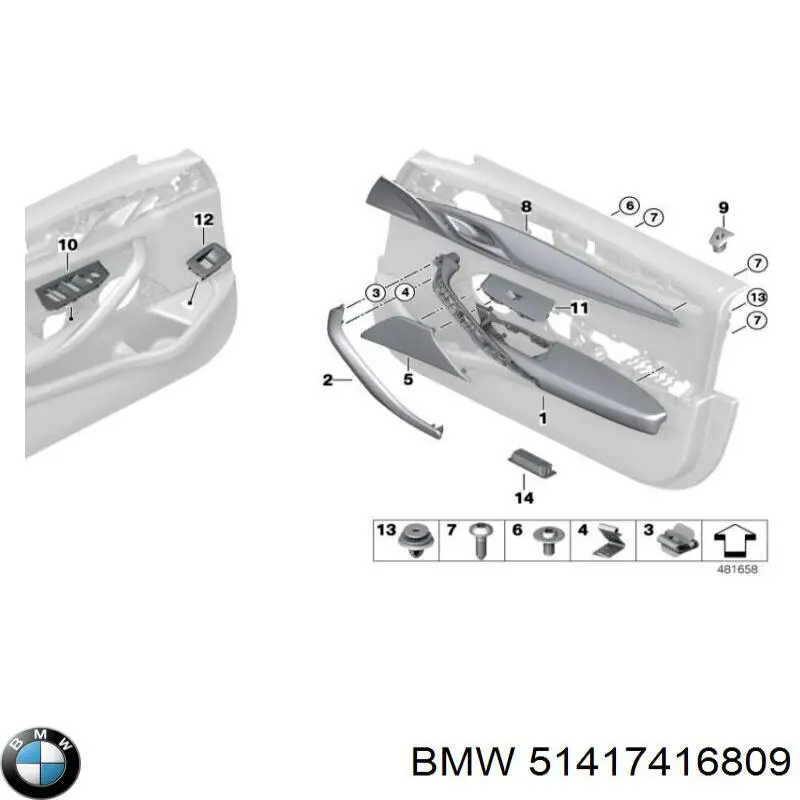  51417416809 BMW