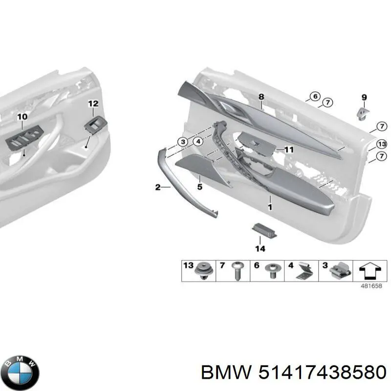 51417438580 BMW 