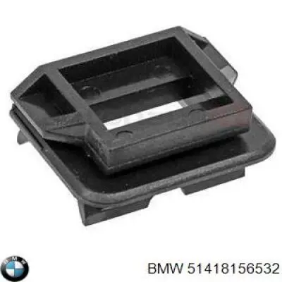 Manecilla de puerta, equipamiento habitáculo, delantera 51418156532 BMW