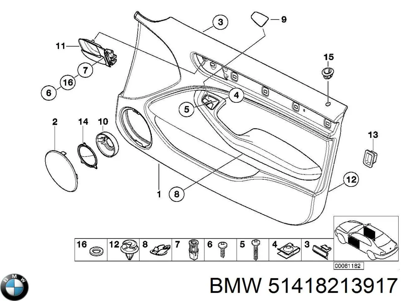  51418213917 BMW