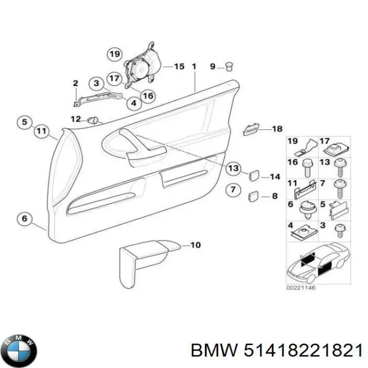 51418221821 BMW 