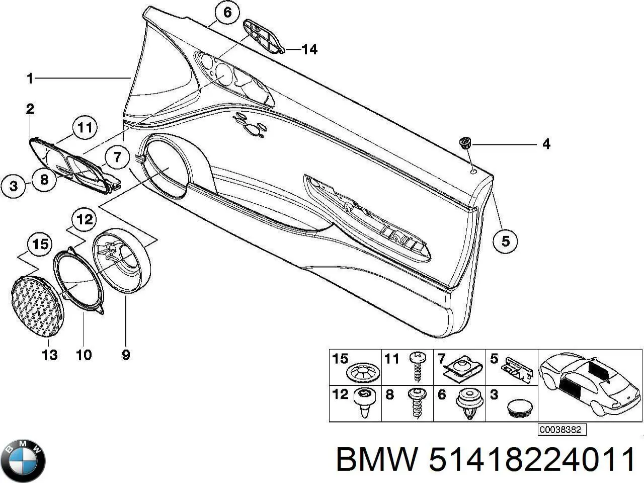 51418224011 BMW 