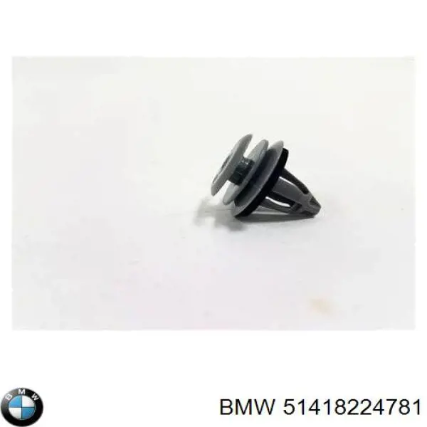 Clips Fijación, revestimiento puerta 51418224781 BMW