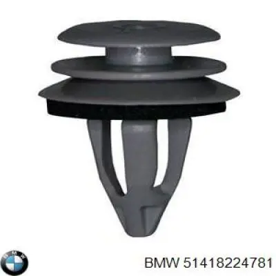 Cápsula (prendedor) de fixação de revestimento da porta para BMW 5 (E61)