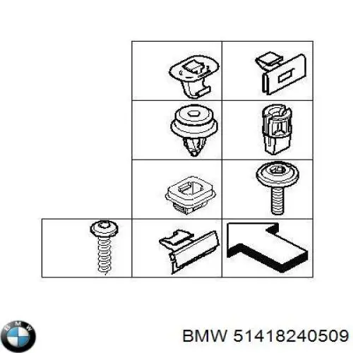  51418240509 BMW