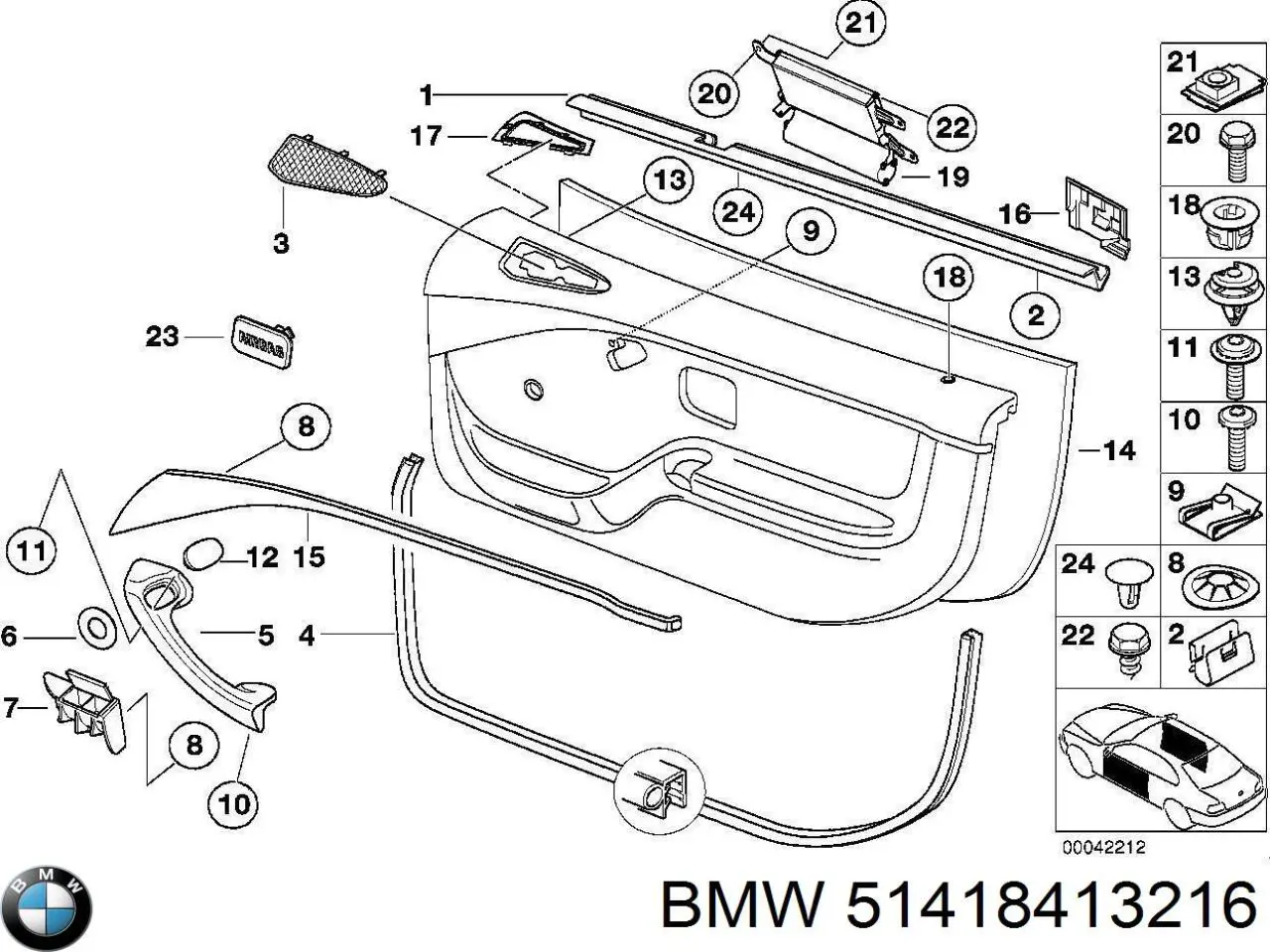  51418413216 BMW