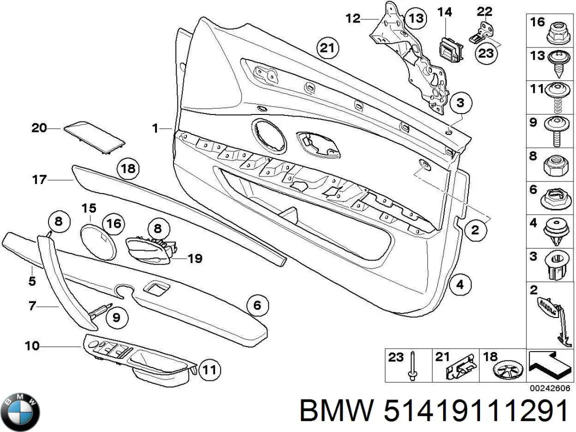  51419111291 BMW