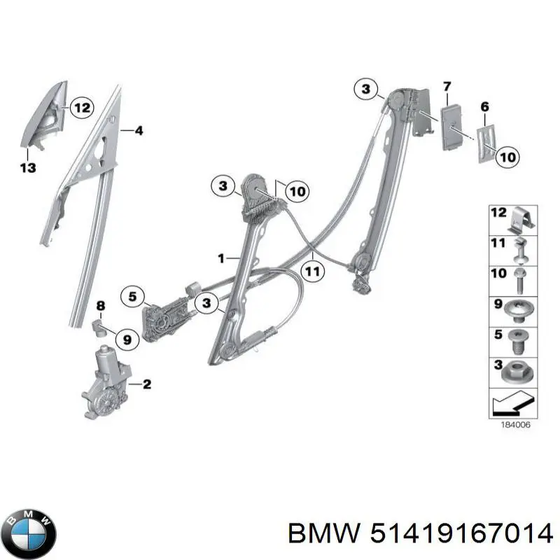  51419167014 BMW