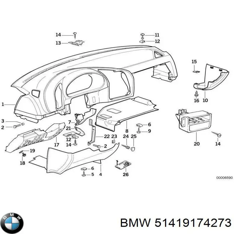  51419174273 BMW