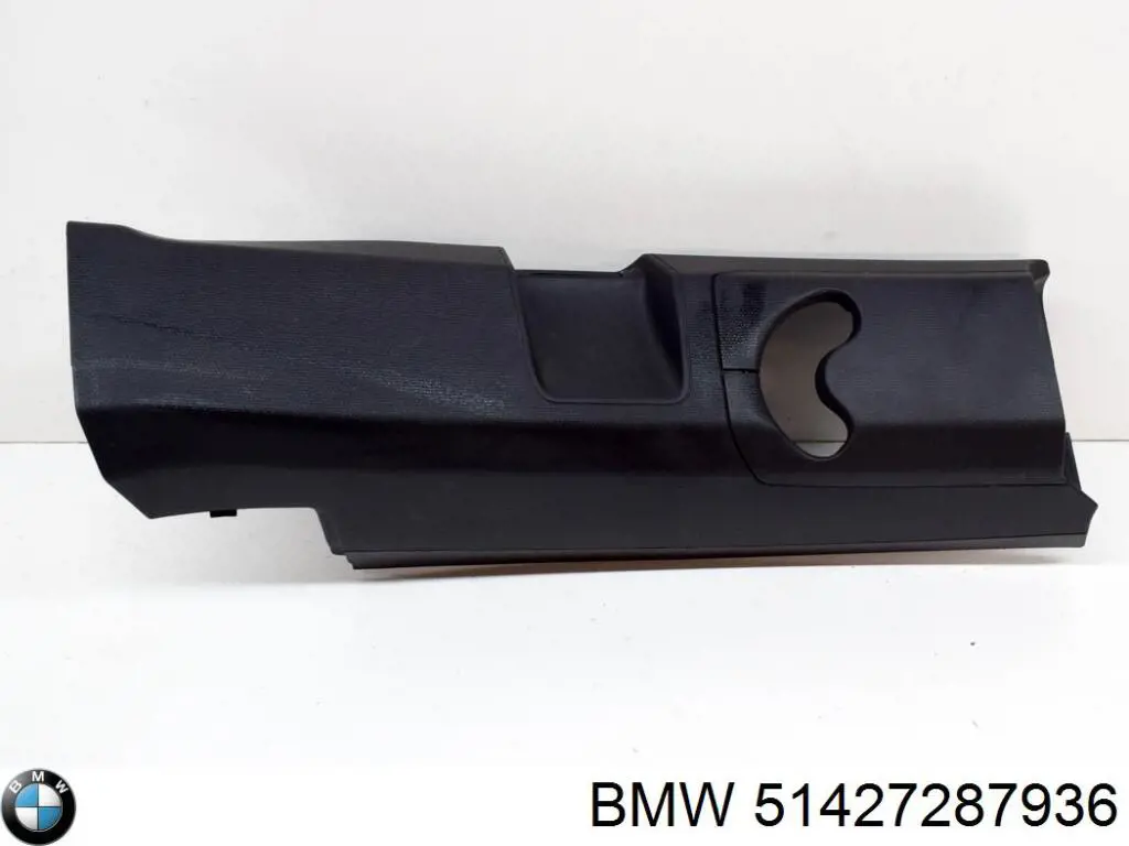 Накладка стойки кузова внешняя центральная правая BMW 51427287936