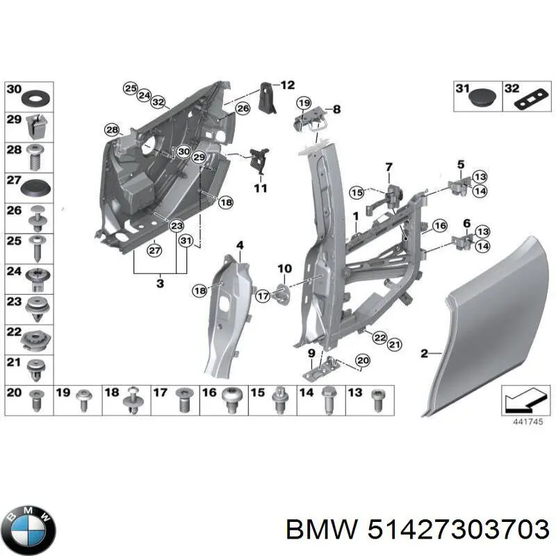 51427303703 BMW 