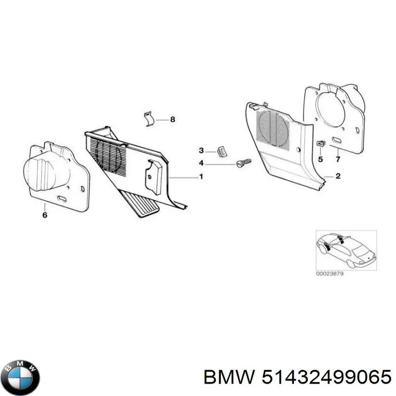 Купить 51432499065 BMW 