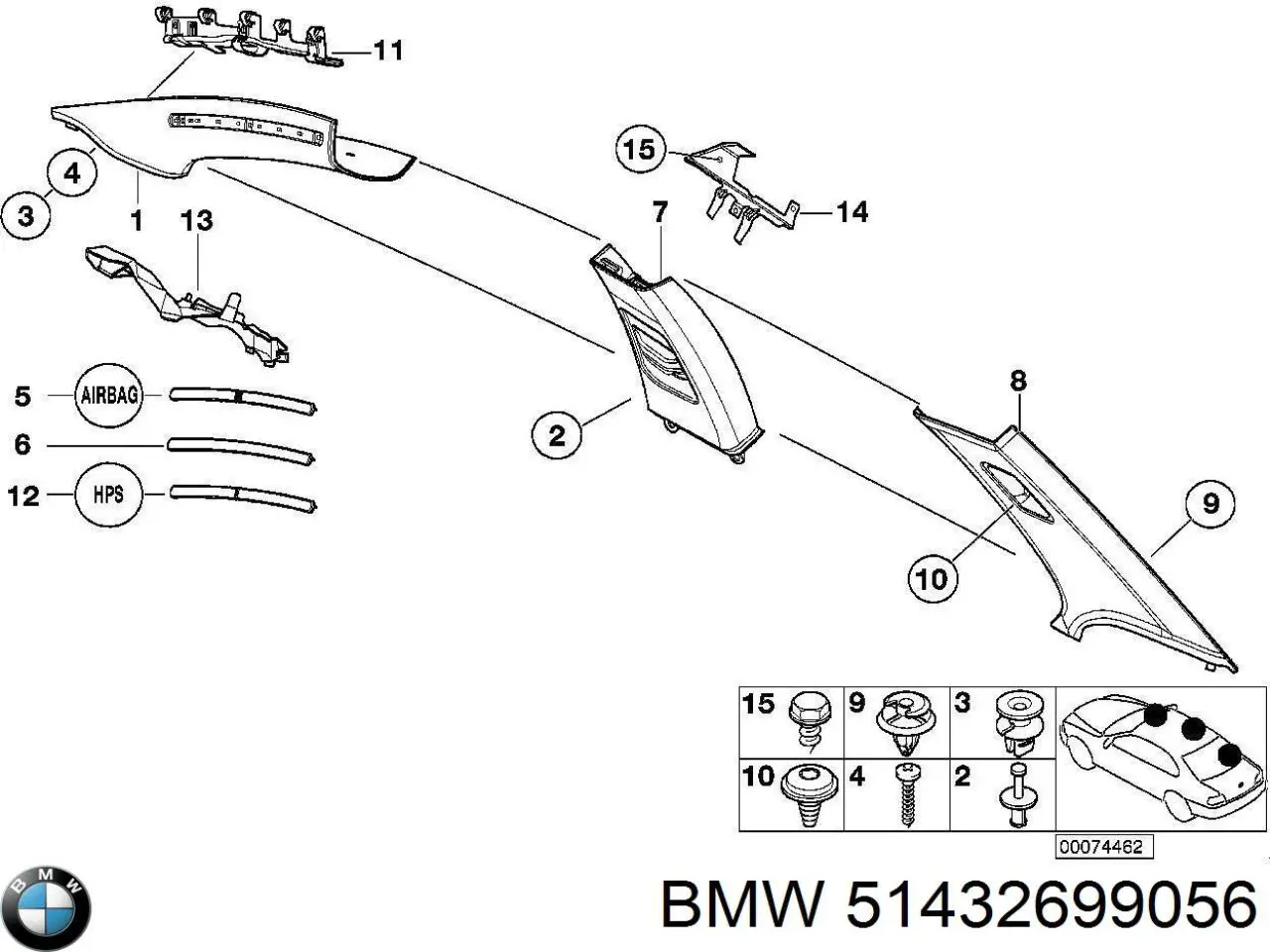  51432699056 BMW