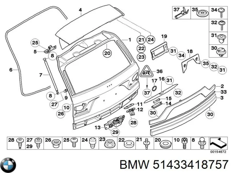  51433418757 BMW