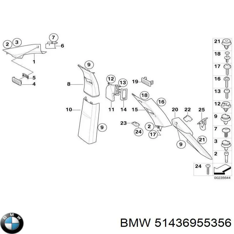  51436955356 BMW