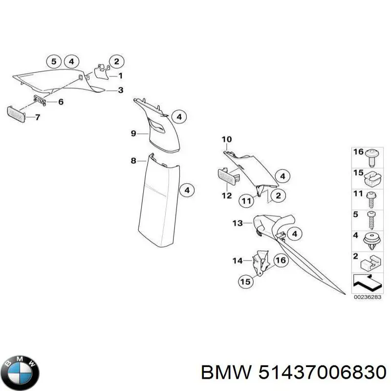 51437006830 BMW 